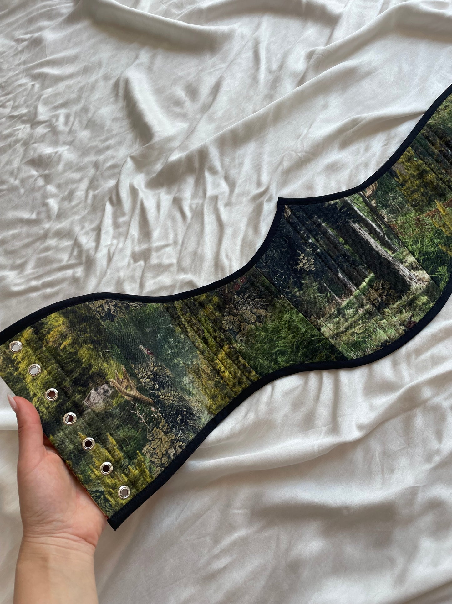 2 in 1 underbust corset