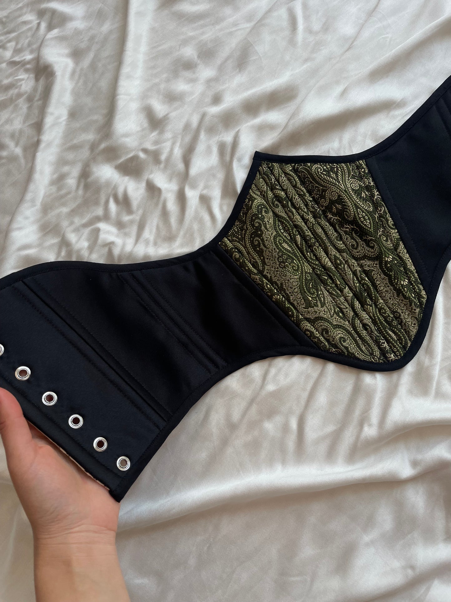 2 in 1 underbust corset